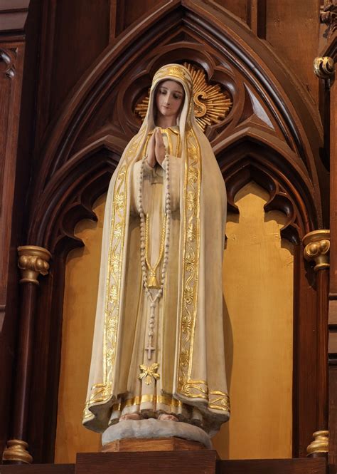 Our Lady Of Fatima Virgin Mary Statue Lady Of Fatima Mary Statue