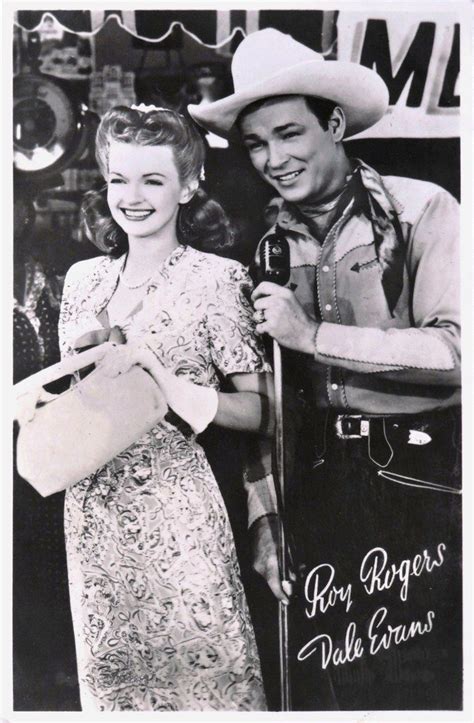 Roy Rogers And Dale Evans Ca Photo Postcard F