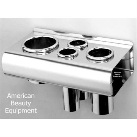 473 Stainless Steel Wall Or Cabinet Mount Styling Tool Holder Best