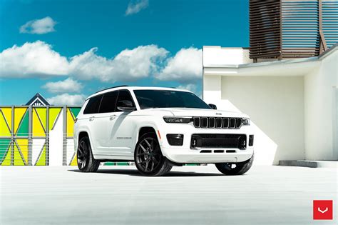 Jeep Grand Cherokee L Hybrid Forged Series Hf 5 Vossen Wheels