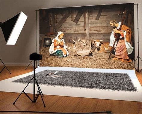 Buy Lfeey 9x6ft Nativity Scene Photography Background Christianity