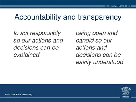 Ppt Accountability And Transparency Powerpoint Presentation Free