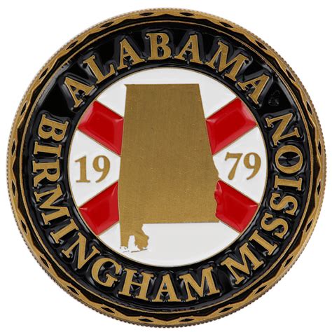 Alabama Birmingham Commemorative Mission Coin