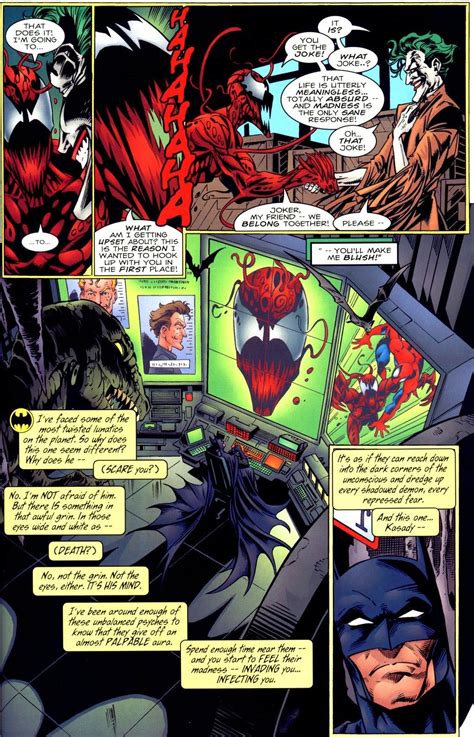 Spider Man And Batman Carnage And The Joker A Bromance That Wasnt