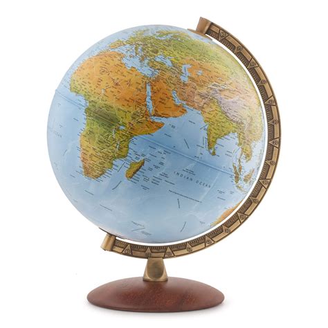 Buy Waypoint Geographic Lugano Globe 12 Illuminated Blue Ocean Style