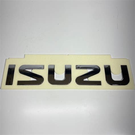 Isuzu Logo Emblem Badge Decal Plate Npr Nqr Ebay