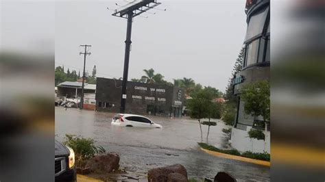 Lluvia Provoca Severas Inundaciones En Guadalajara Noticias Siete