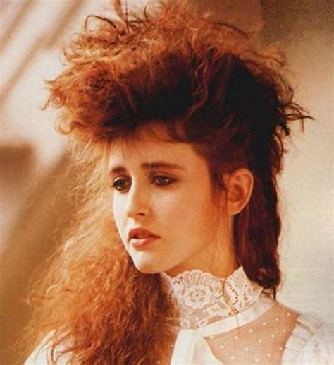 1980s The Period Of Women Rock Hairstyle Boom 80s Hair 1980s Hair