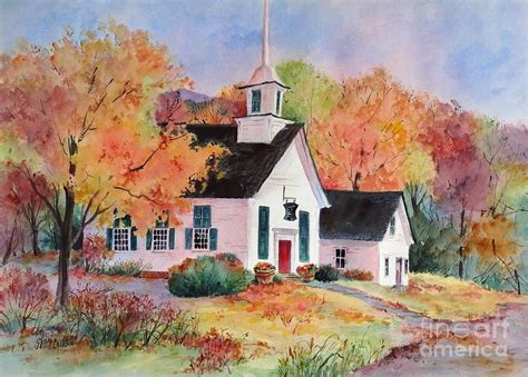 Country Church By Sherri Crabtree In 2020 Country Church Church Art