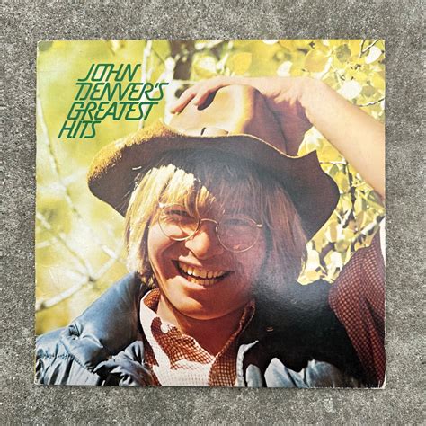 John Denver John Denvers Greatest Hits Vinyl Record 1973 Etsy