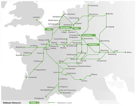 Train Routes In Europe Examples And Forms