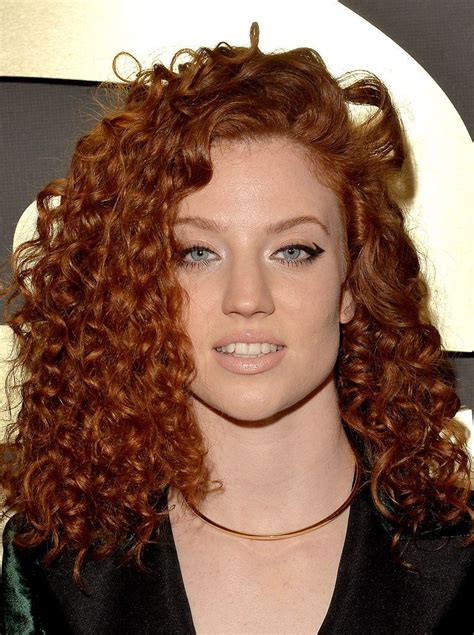 Jess Glynne Lots Of Red Curls Nice Dyed Curly Hair Curly Girl Curly Hair Styles Natural