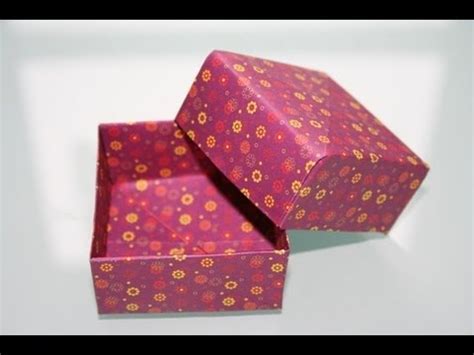 Origami (collection near 300 models from internet) curious things, habits. Origami Geschenkbox - YouTube