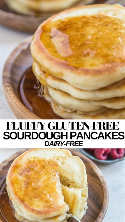 Fluffy Gluten Free Sourdough Pancakes Gluten Free Sourdough