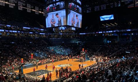 Nets Court Brooklyn Nets Unveil New Court For 2019 20 Season Nba Com