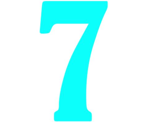 Download Seven 7 Number Royalty Free Stock Illustration Image Pixabay