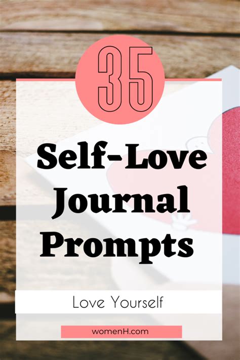 35 Journal Prompts For Self Love