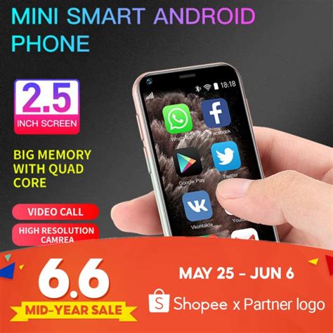 3g Mini Smartphone Soyes Xs 11 Small Cell Phone Portable Smart Phone