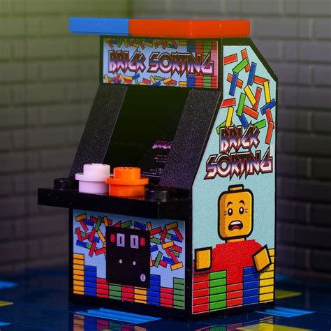 Brick Sorting Custom Lego Arcade Machine The Brick Show Shop