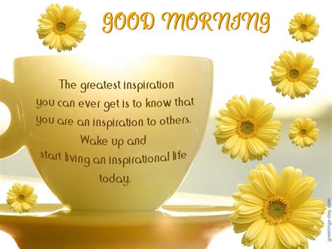 This quotereel collection of good morning quotes will help you send wonderful inspirational greetings to someone special. Good Morning - Free Daily Ecards & Images.