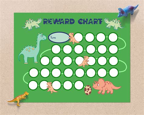 Dinosaur Sticker Chart Free Printable Printable Templates Free