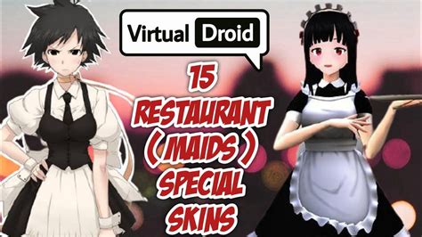 15 Virtual Droid 2 Restaurant Maids Special Skins Virtual Droid 2