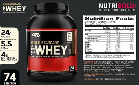 Optimum Nutrition On Gold Standard 100 Whey Protein 5lbs