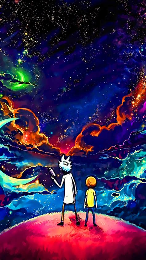 Free Download Rick And Morty Sky Stars 4k Wallpaper 5118 3840x2160