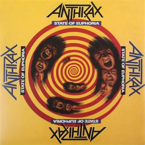 Anthrax State Of Euphoria 2014 Yellow Vinyl Discogs
