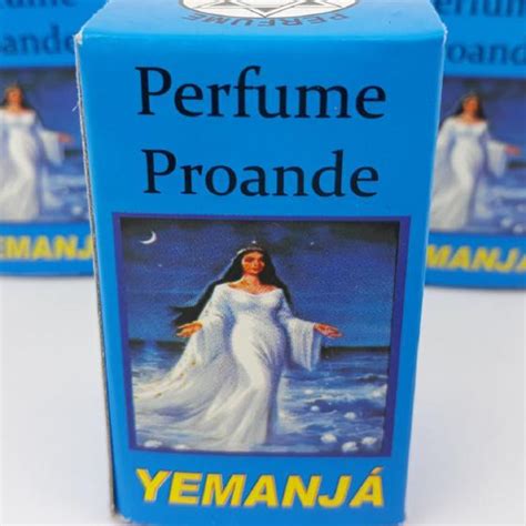 Kit 3 Perfume Proande Orixá Iemanja Ritual Proteção Espiritual Simpatia