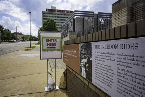 Freedom Rides Museum In Montgomery Editorial Stock Image Image Of