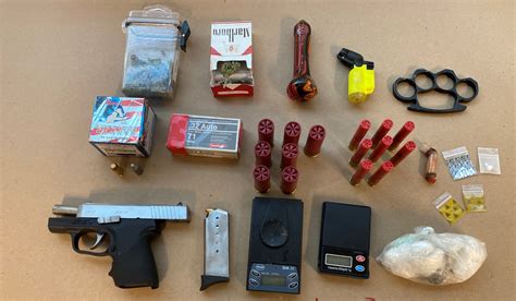 Police Find Gun Ammo Narcotics In Car After Dui Arrest Spd Blotter