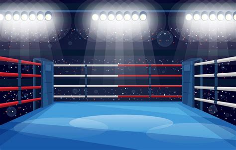 Sport Boxing Ring Background 7636488 Vector Art At Vecteezy