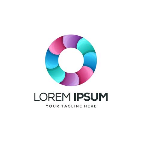 Premium Vector Colorful Modern Circle Logo Design