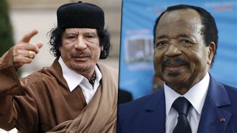 رئيس الكاميرون يفوز وسيطوي رقم القذافي قناة 218