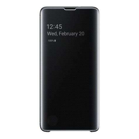 Samsung Galaxy S10 Clear View Cover Black Auditech