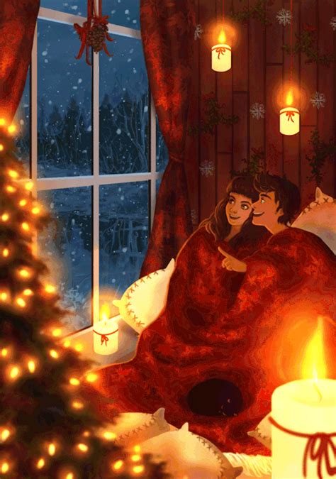 Entdecke rezepte, einrichtungsideen, stilinterpretationen und andere ideen zum ausprobieren. Pin by Ereneth Roselake on relaxing art in 2020 | Cute couple art, Christmas tree gif