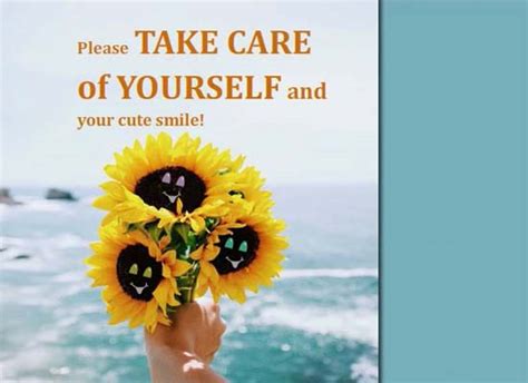 Please Take Care Of Yourself Free Take Care Ecards