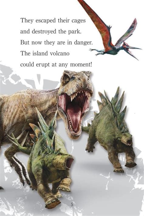 Dinosaur Rescue Jurassic World Fallen Kingdom By Kristen L Depken 9780525580782 Brightly