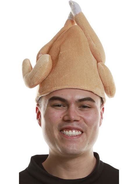 plush roasted turkey thanksgiving hat