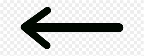 Left Black Arrow Skinny Clip Art At Clker Com Vector ...