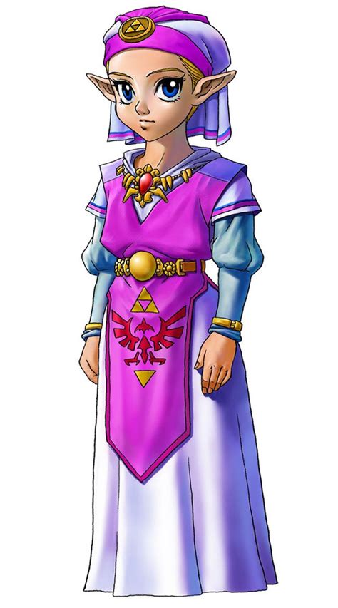 Young Princess Zelda Art The Legend Of Zelda Ocarina Of Time 3d Art