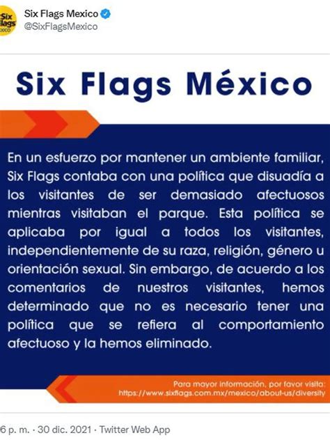 six flags respondió tras escándalo por acto discriminatorio infobae