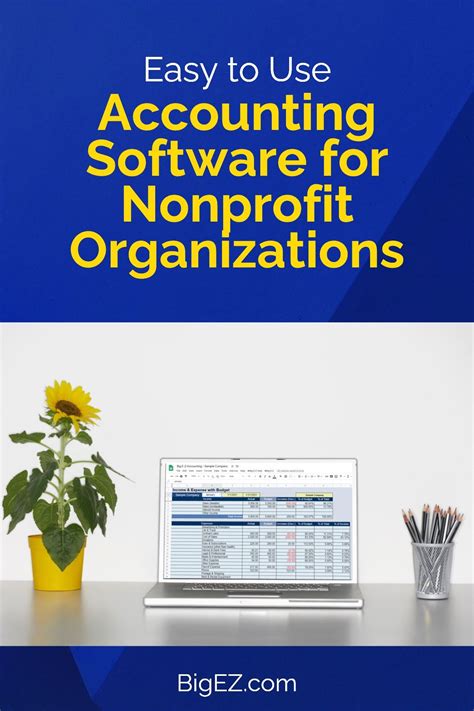 Easy To Use Accounting Software For Nonprofit Organizations Bigez