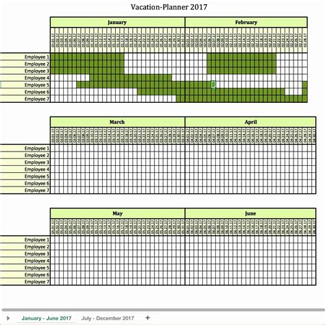 8 Monthly Employee Work Schedule Template Excel Excel Templates