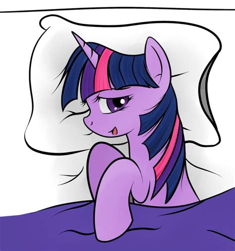 120647 Artistgrumblepluck Bed Female Mare Morning Ponies