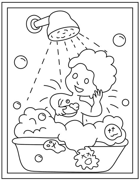 Germs Coloring Colouring Pages 16 Bacteria Designs Fun Etsy