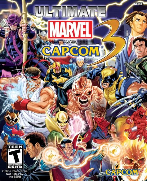 Ultimate Marvel Vs Capcom 3 Us Cover Comic Art Community Gallery Of