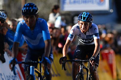 Sigue las últimas noticias del ciclista colombiano: Egan Bernal takes Paris-Nice lead as Daniel Martínez wins ...