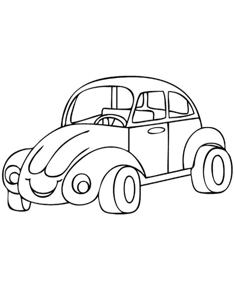 Vw Bug Coloring Pages